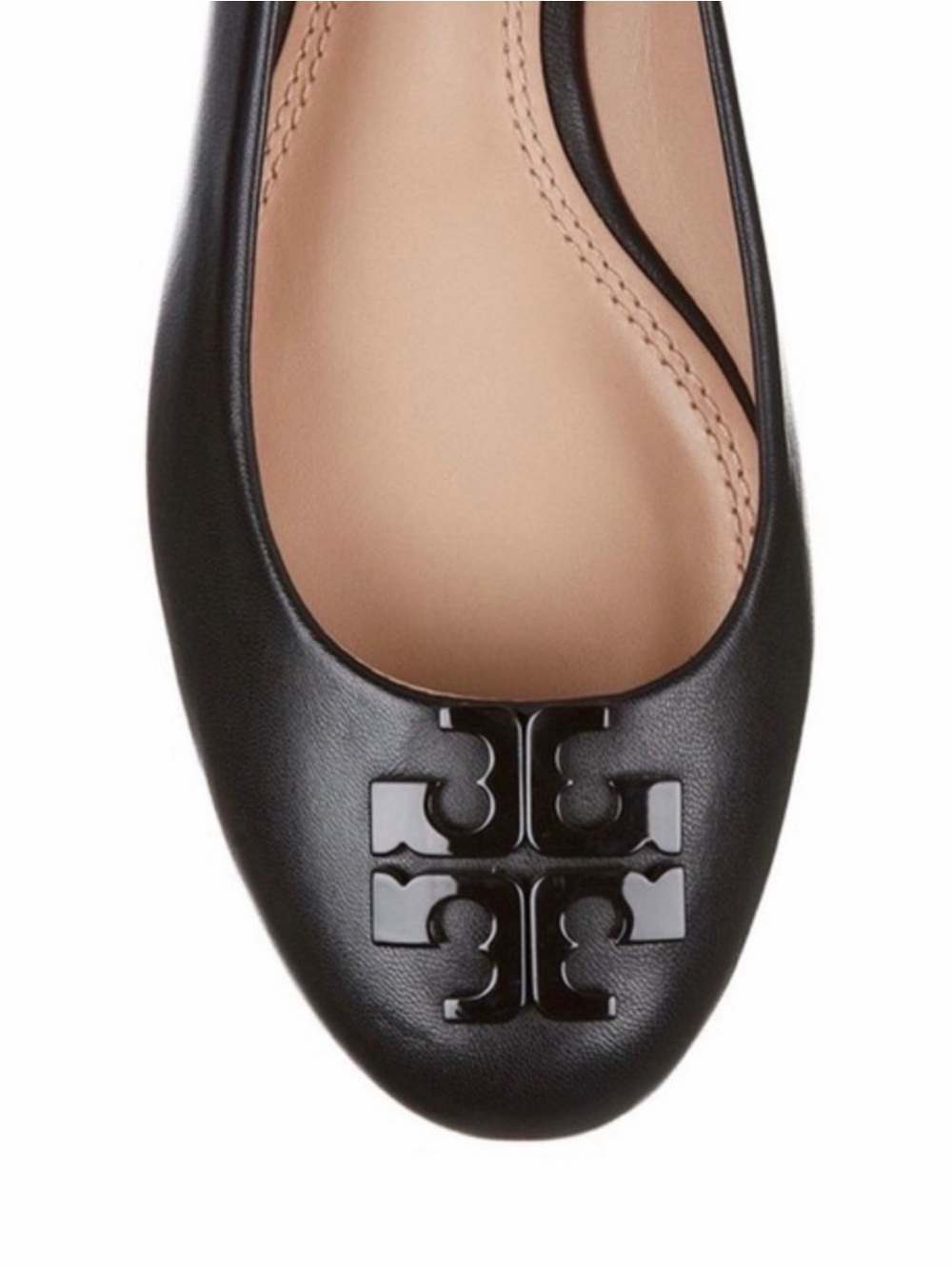 Tory Burch Lowell Ballet Flat; black; size 9